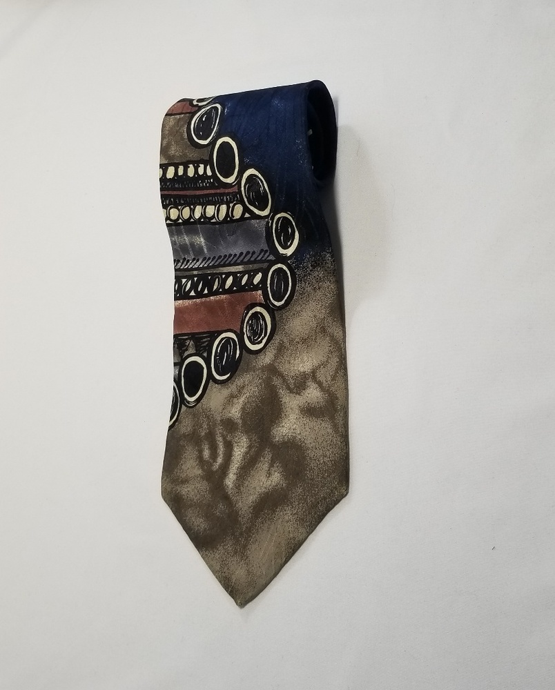 Zylos by George Machado 100% Silk Tie